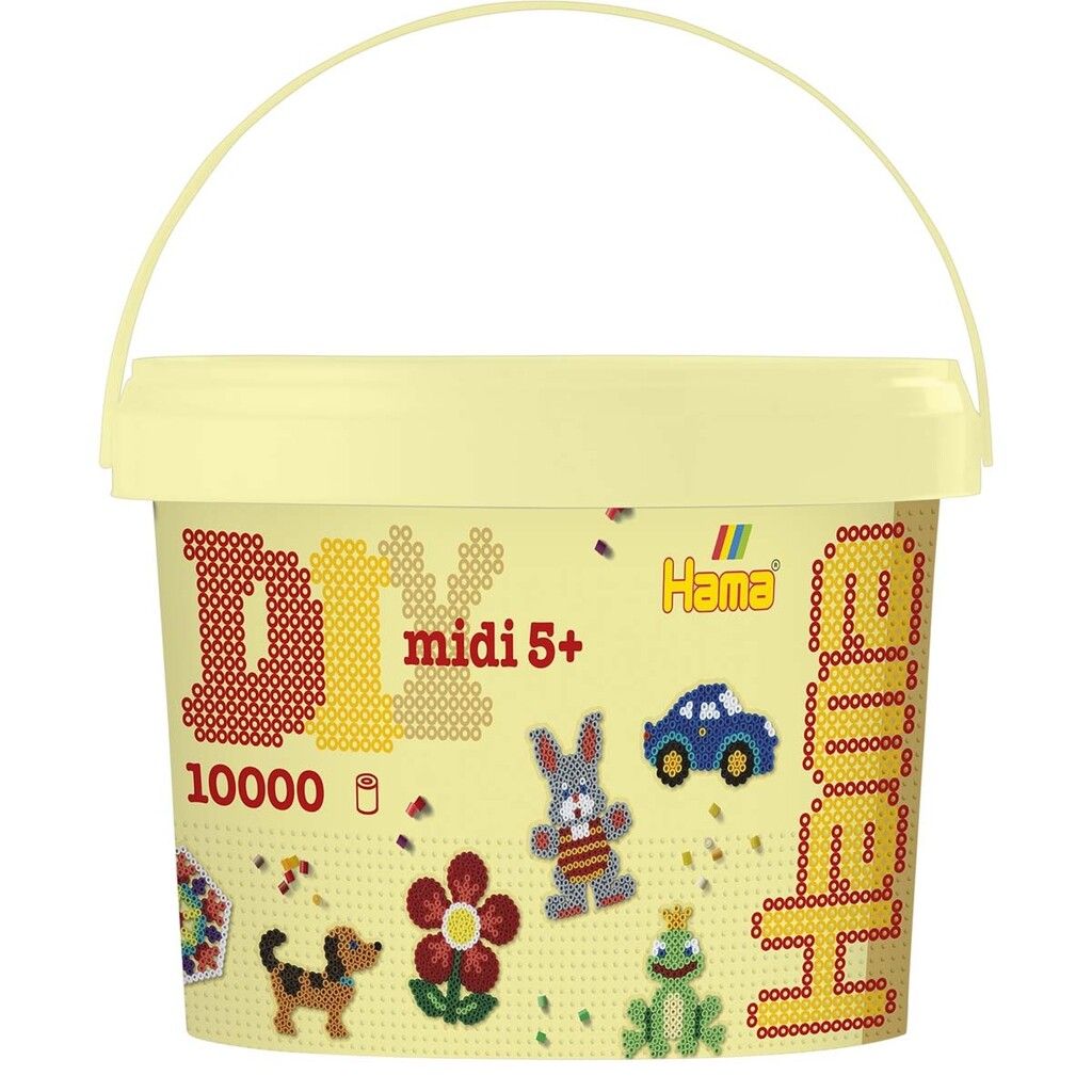 Hobby Hama Midi 10000 Stk I Bøtte Mix 00