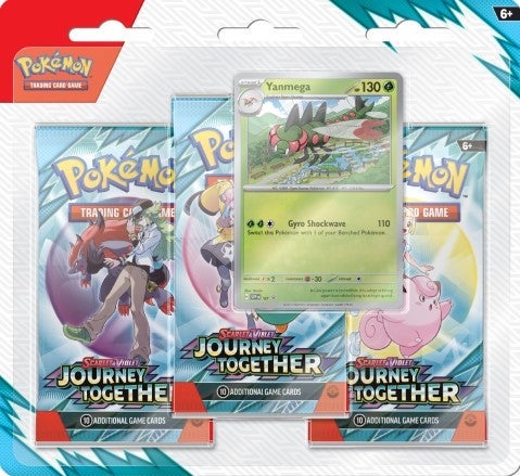 Pokemon SV9 Journey Together Blister 3pk