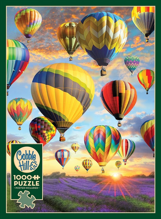 Puslespill 1000 Air Balloons Cobble Hill