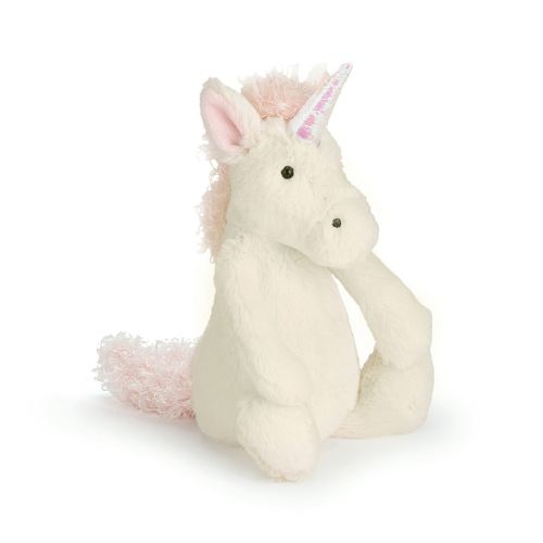 Enhjørning Plysj 18cm M Rosa Bashful
