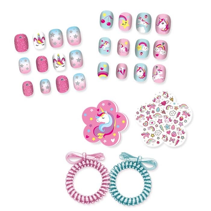 Hot Focus Fancy Nails Unicorn