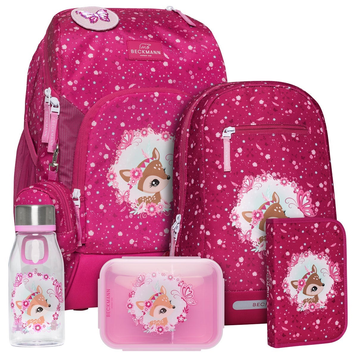 Pakke skolesekk 1.kl Forest Deer Active Air FLX - Beckmann