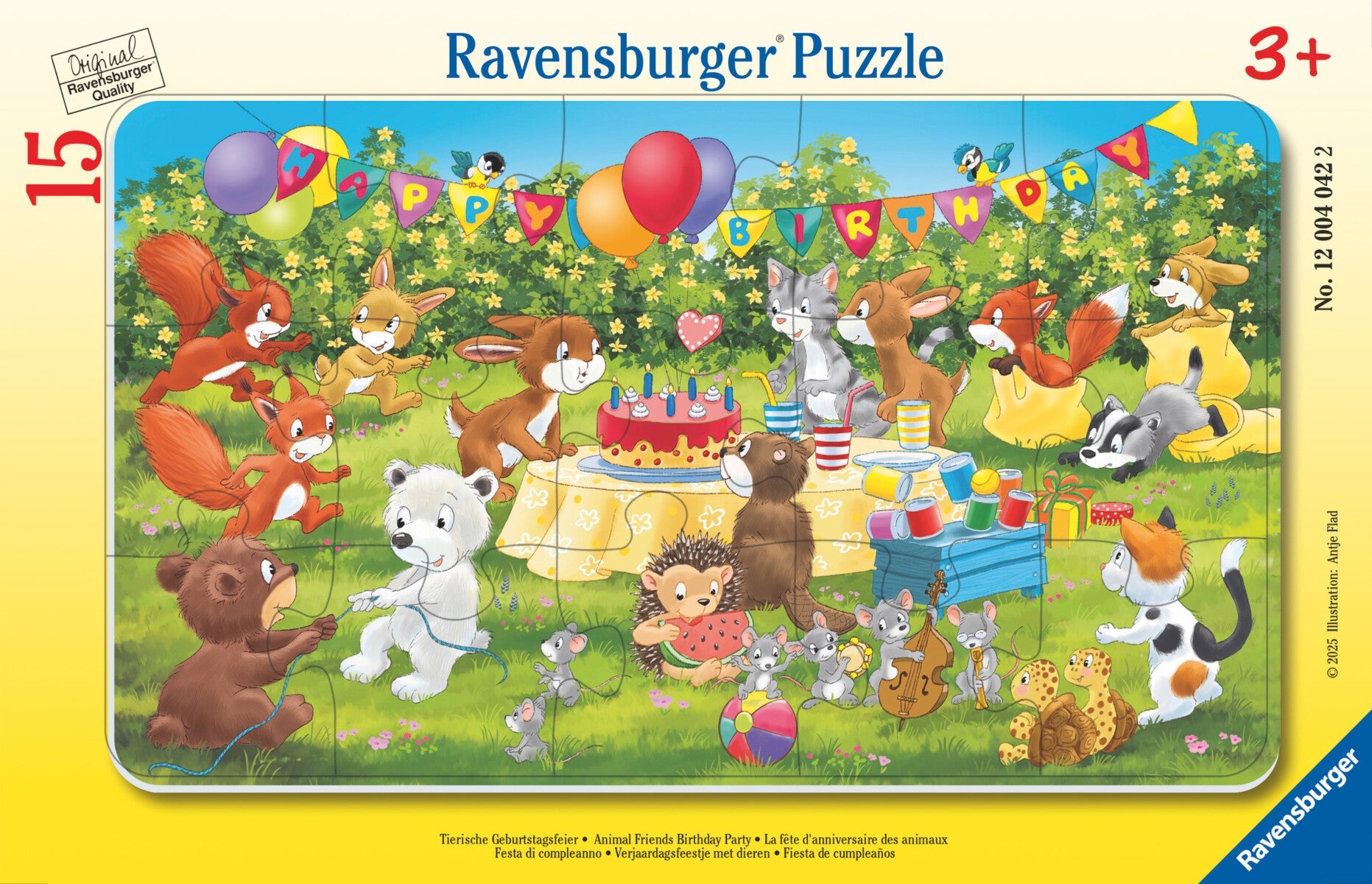 Puslespill 15 Bursdagsselskap Ravensburg