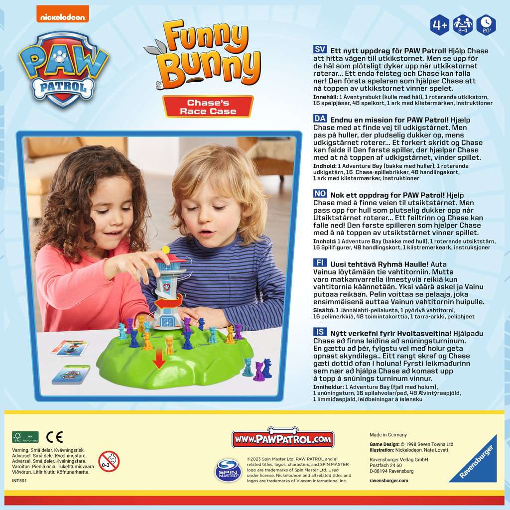 Spill Paw Patrol Funny Race