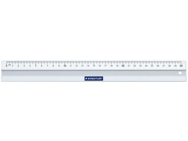 Linjal Staedtler Mars aluminium 30cm