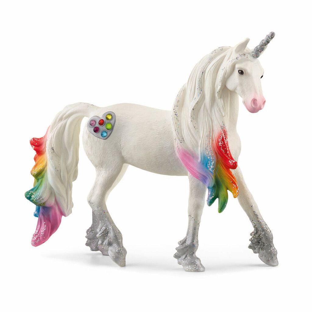 Schleich Regnbue Enhjørning  Hingst