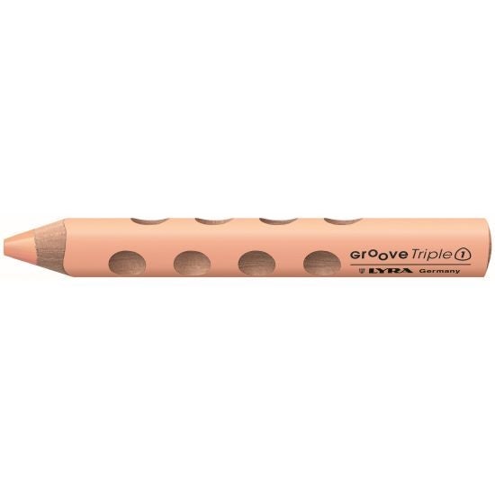 Fargeblyant Lyra Groove Lys rosa/beige Triple One