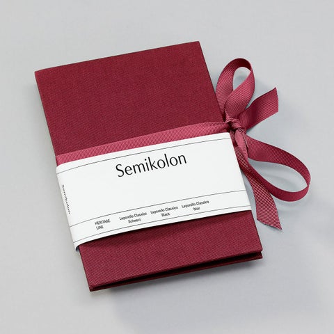 Trekkspillalbum Leporello Classico Burgundy