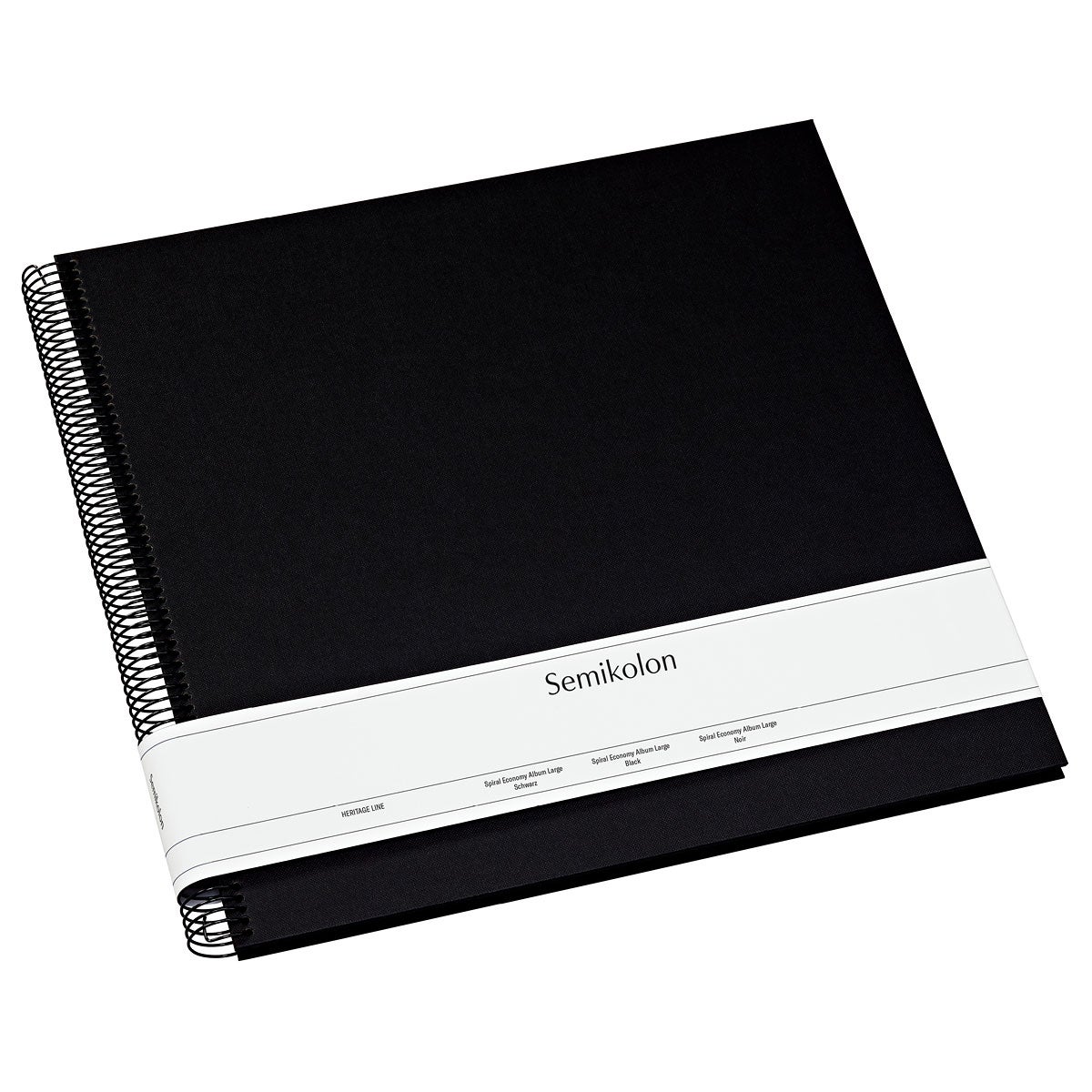 Album Spiral Black Black L