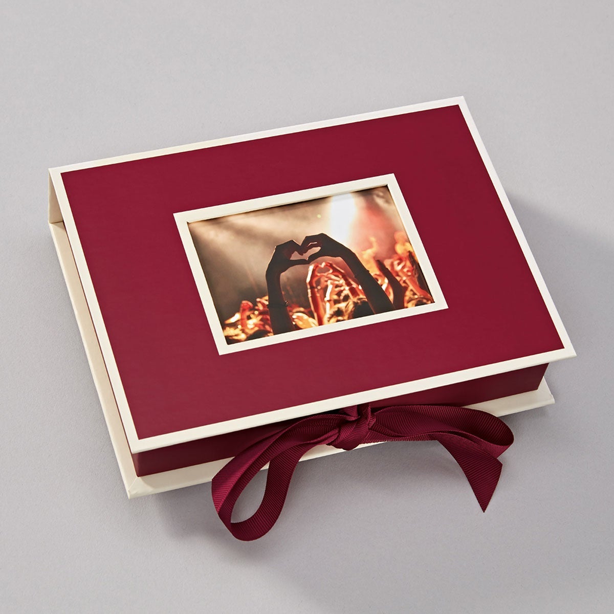 Fotoboks Burgundy S
