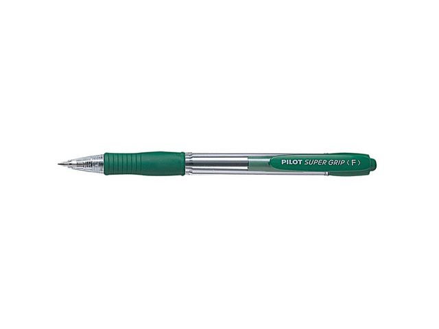 Kulepenn Pilot Supergrip F grønn