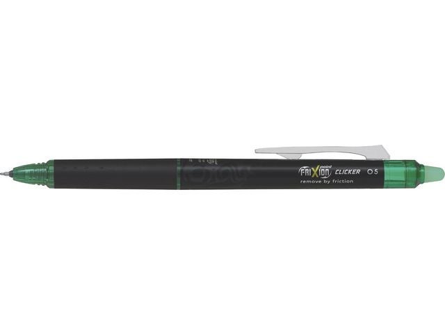 Geleroller FriXion Point Clicker 0,5 grønn