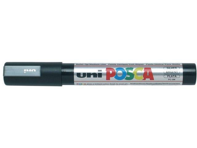 Tusj Posca PC-5M Medium 1,8-2,5mm Sølv