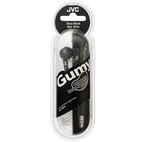 Øretelefoner gumy sort jvc