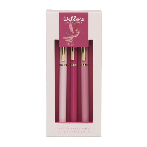 Pennesett i eske 3 pk Hummingbird