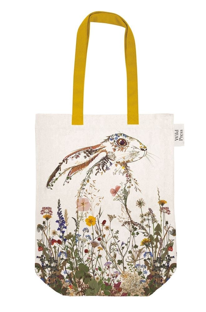 Handlenett Wild Press Wildflower Hare