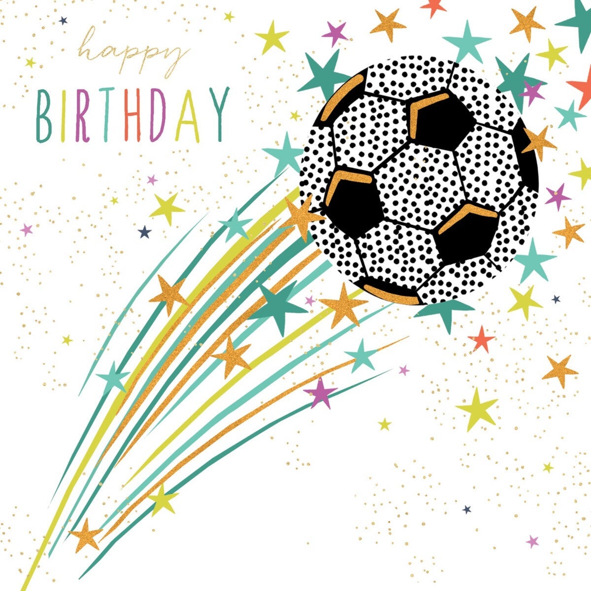 Kort Jaz & Baz Football Birthday