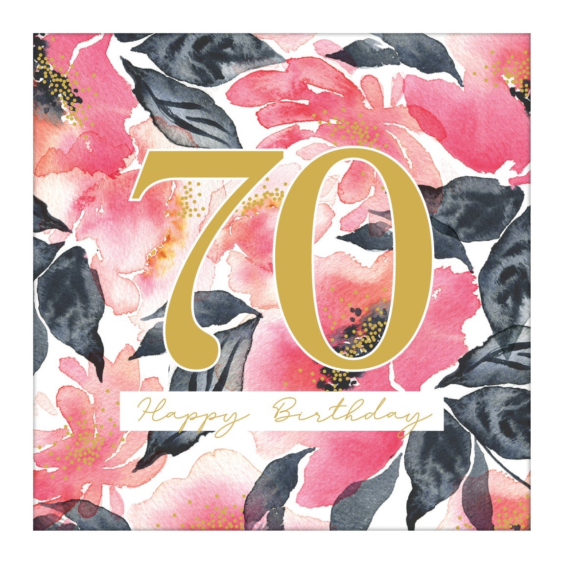 Kort Art File 70 Happy Birthday