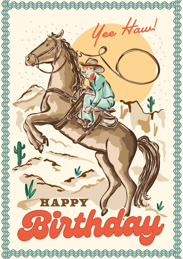 Kort Howdy Yee Haw