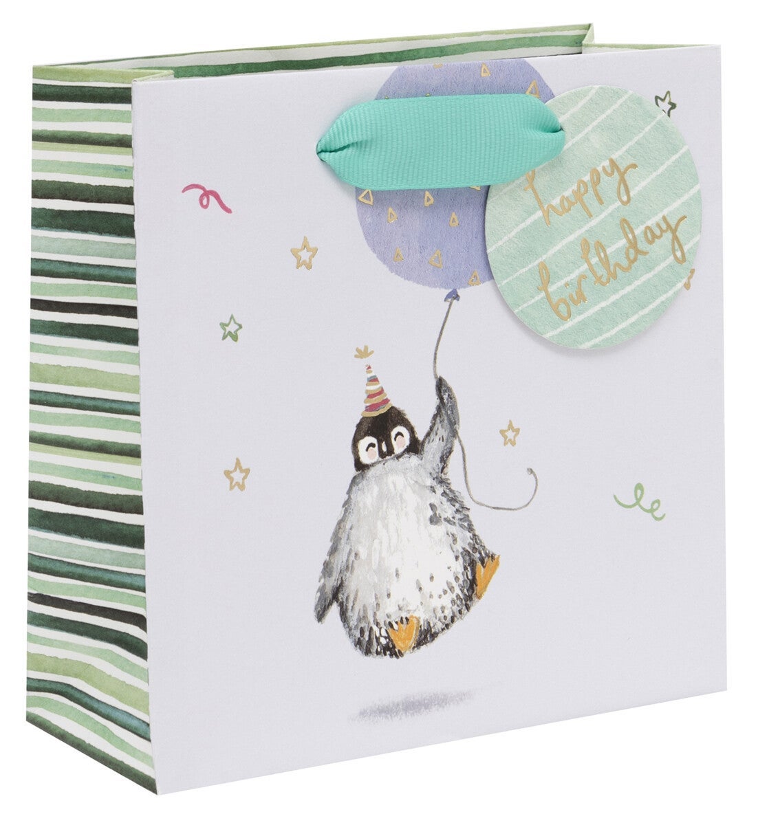 Gavepose S Birthday Penguin