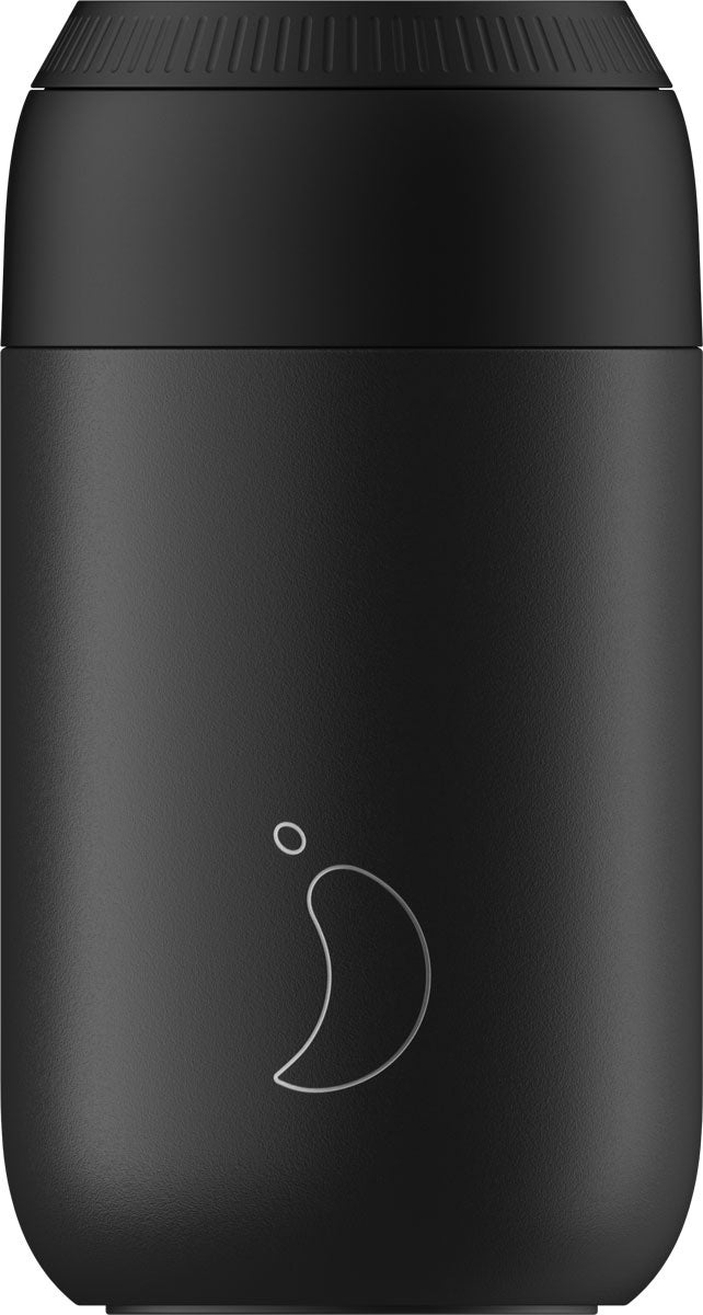 Coffee Cup Chilly`s 340ml Abyss Black