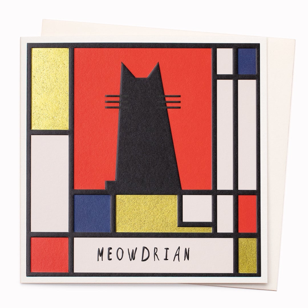 Kort Cats in Art Meowdrian