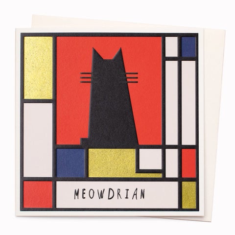 Kort Cats in Art Meowdrian