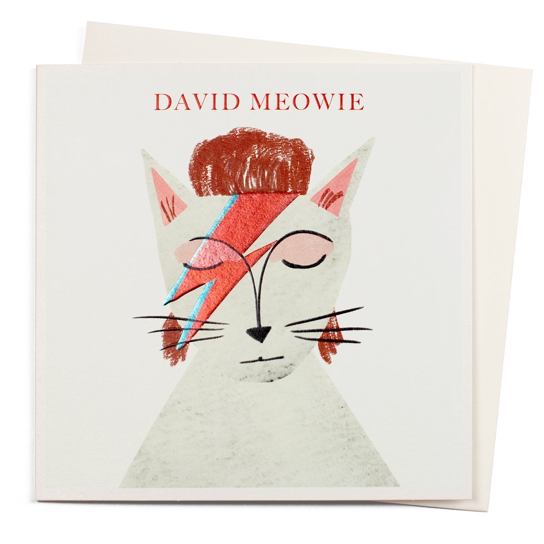 Kort Cats in Art David Meowie