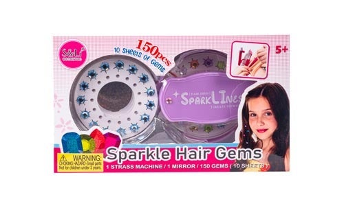 4-Girlz Hårpyntemaskin m/speil