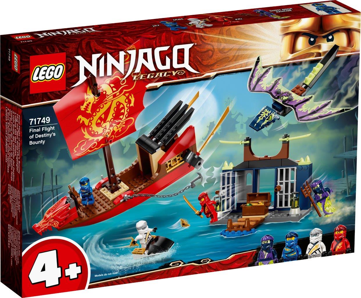 Lego Skjebneskipet Bountys Siste Tokt 71749