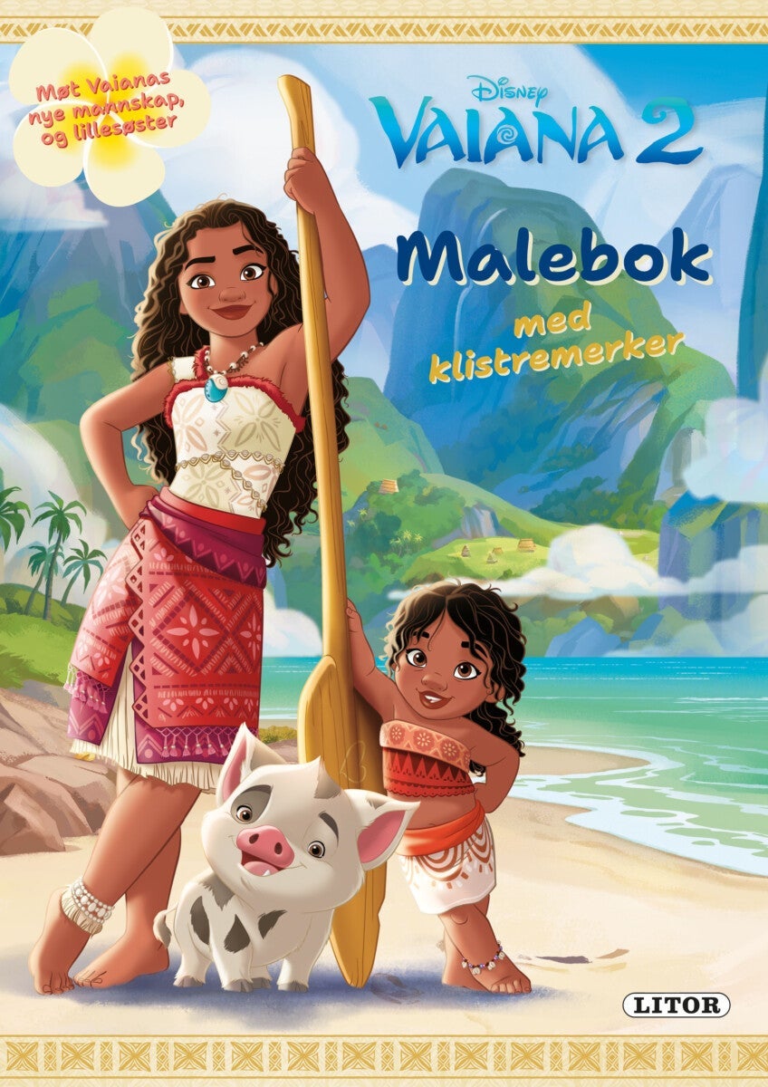 Malebok Wd Vaiana 2
