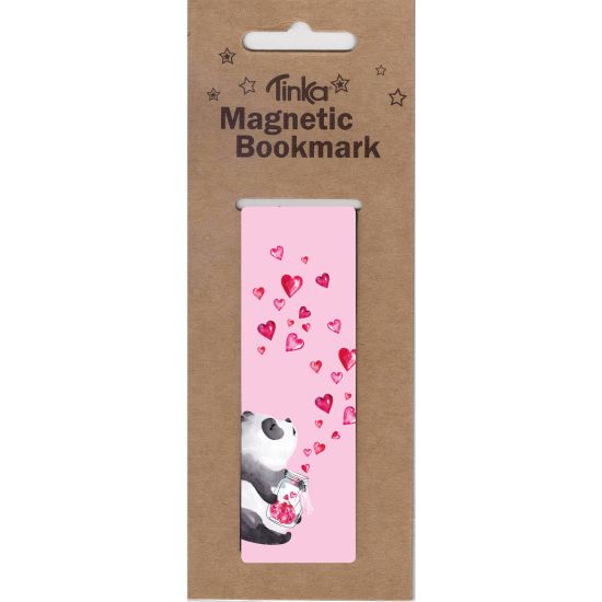 Magnetisk Bokmerke Panda