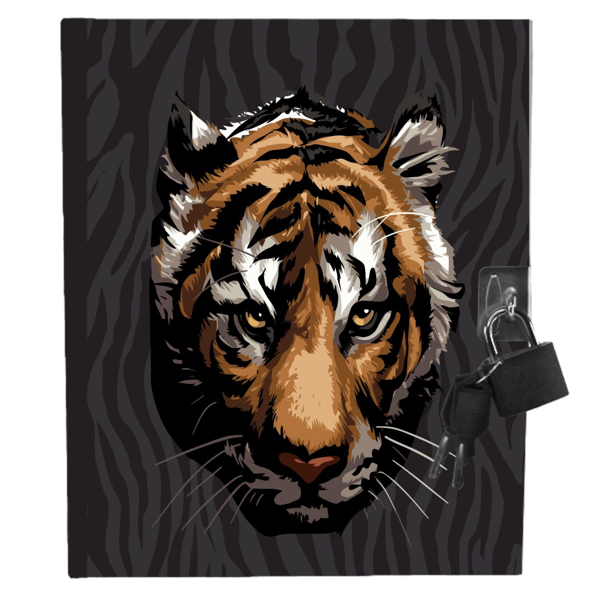 Dagbok m/lås Tiger Tinka
