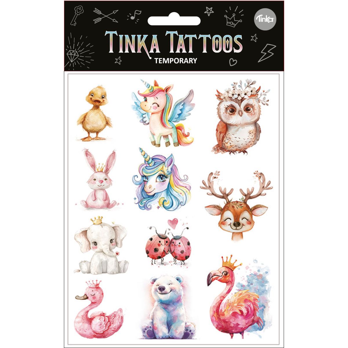 Tatovering Søte Dyr Tinka Tattoo