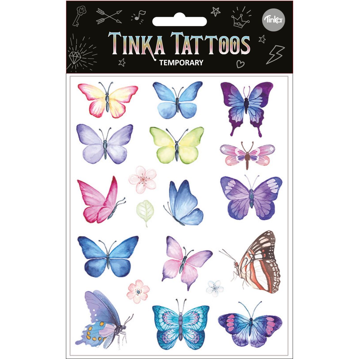 Tatovering Sommerfugler Tinka Tattoo