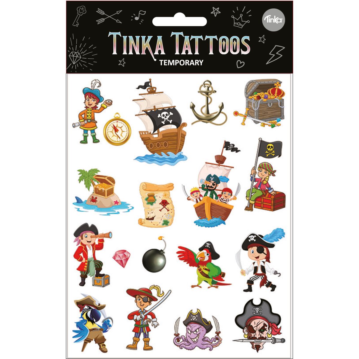 Tatovering Pirat Tinka Tattoo