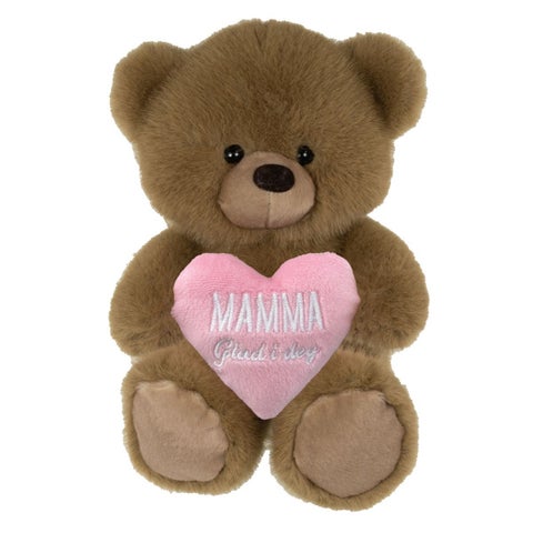 Bamse morsdag 15cm Mamma glad i deg