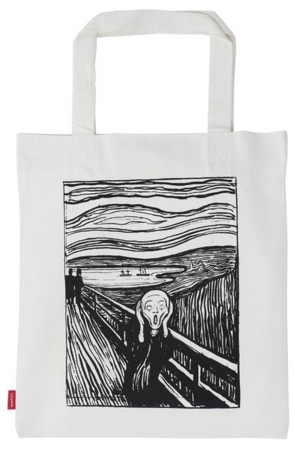 Handlenett kanvas Munch Skrik 1895