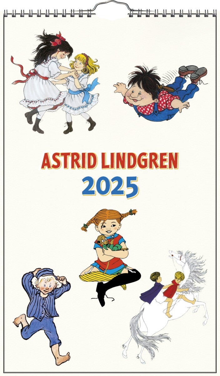 Kalender 2025 Astrid Lindgren