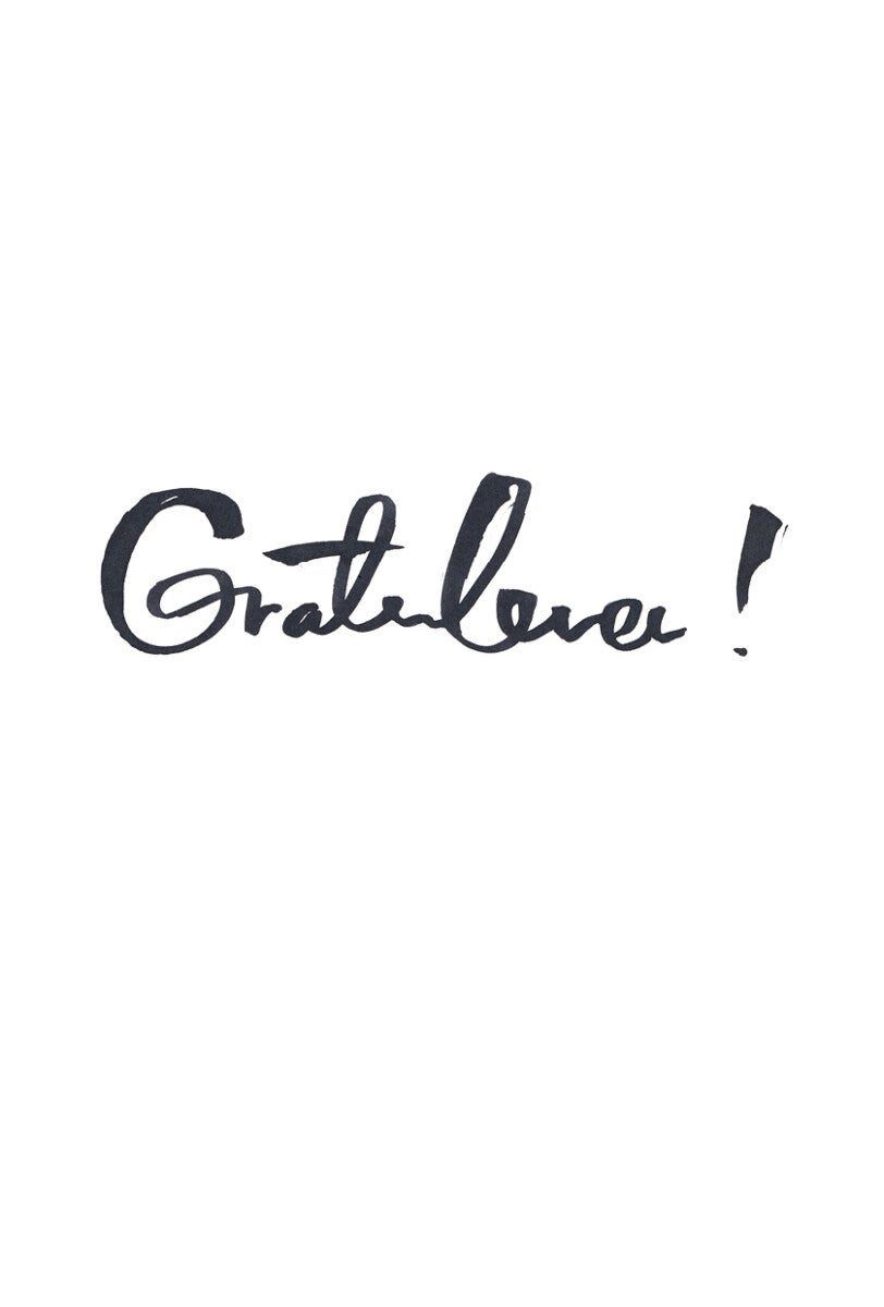 Kort gave gratulerer Emmeselle