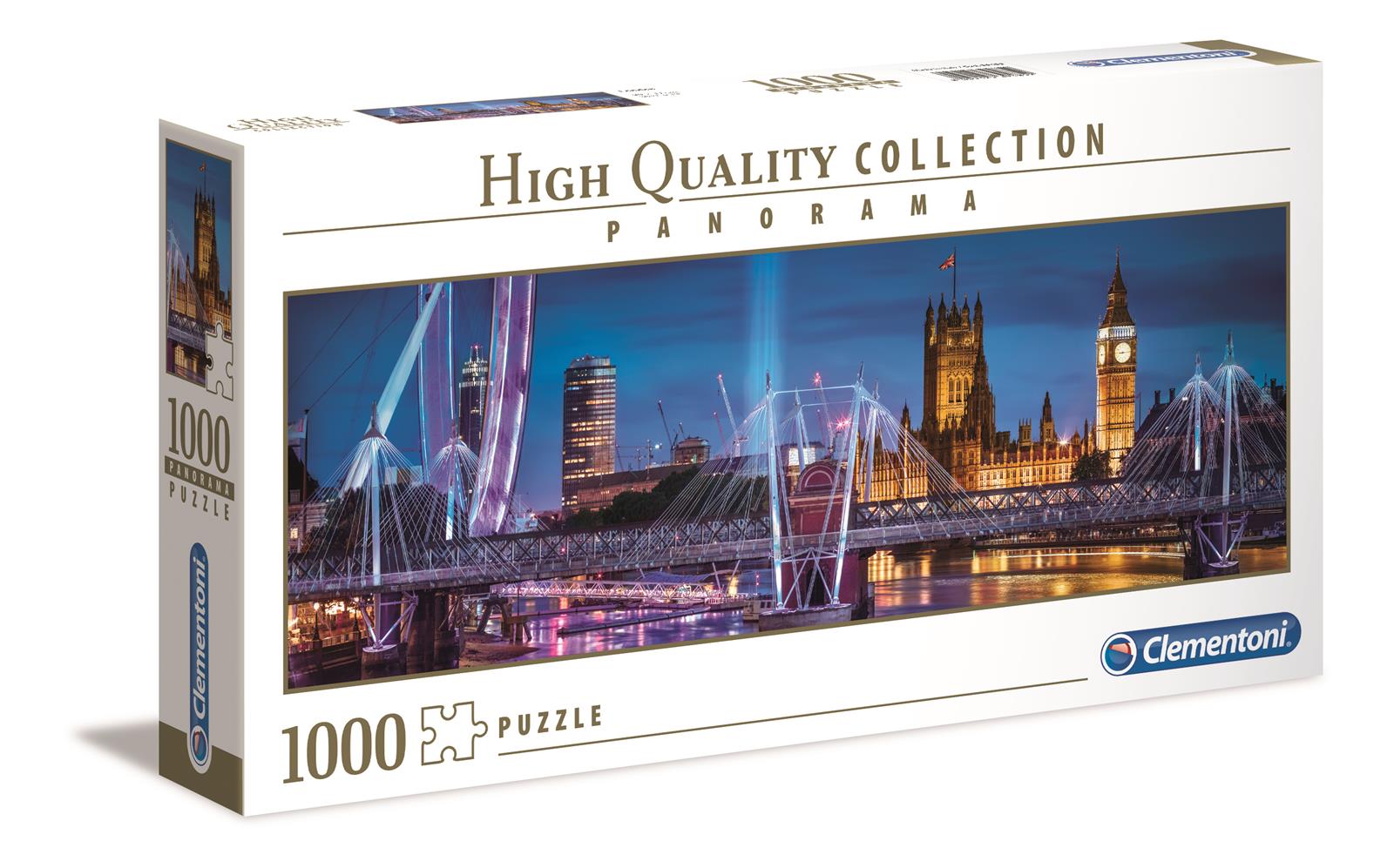 Puslespill 1000 Pan London Clementoni