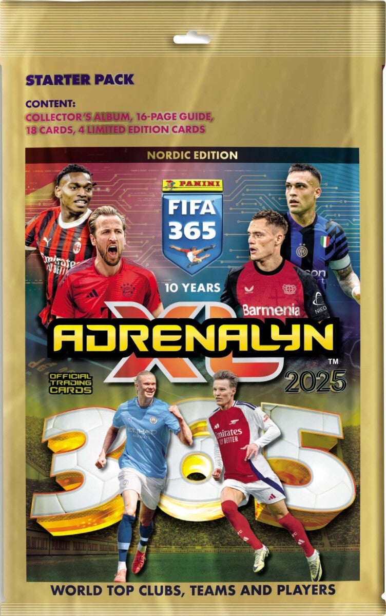 Fifa 365 Adrenxl 2025 Starter Pack - Fotballkort