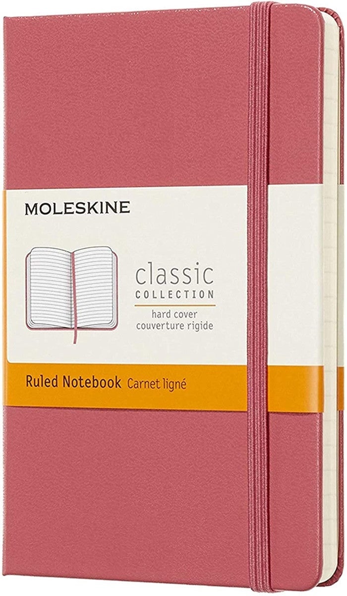 Moleskine Daisy Pink Notebook Pocket Ruled Hard