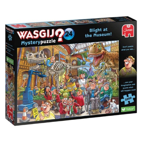 Puslespill 1000 Wasgij At The Museum