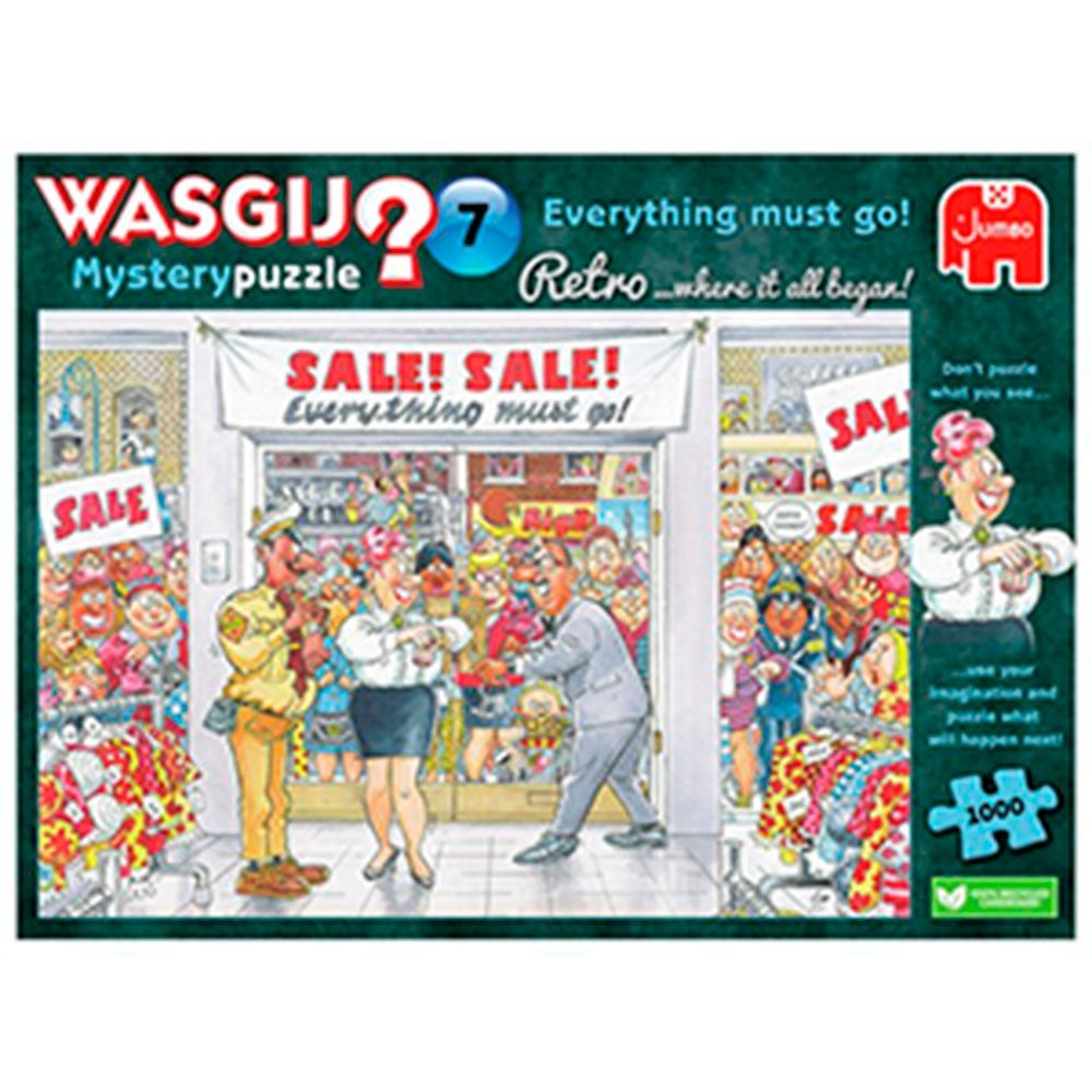 Puslespill 1000 Wasgij Must Go