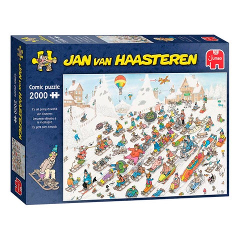 Puslespill 2000 JVH All Going Downhill