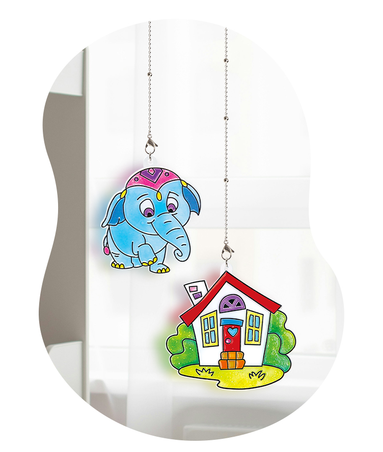 Amos Glassmaling Suncatcher gavesett