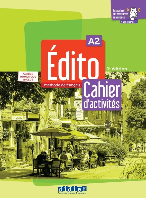 Édito A2 arbeidsbok - édition 2022