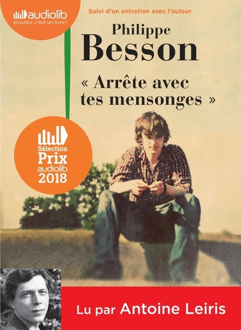 Arrête avec tes mensonges - Livre audio 1 CD MP3