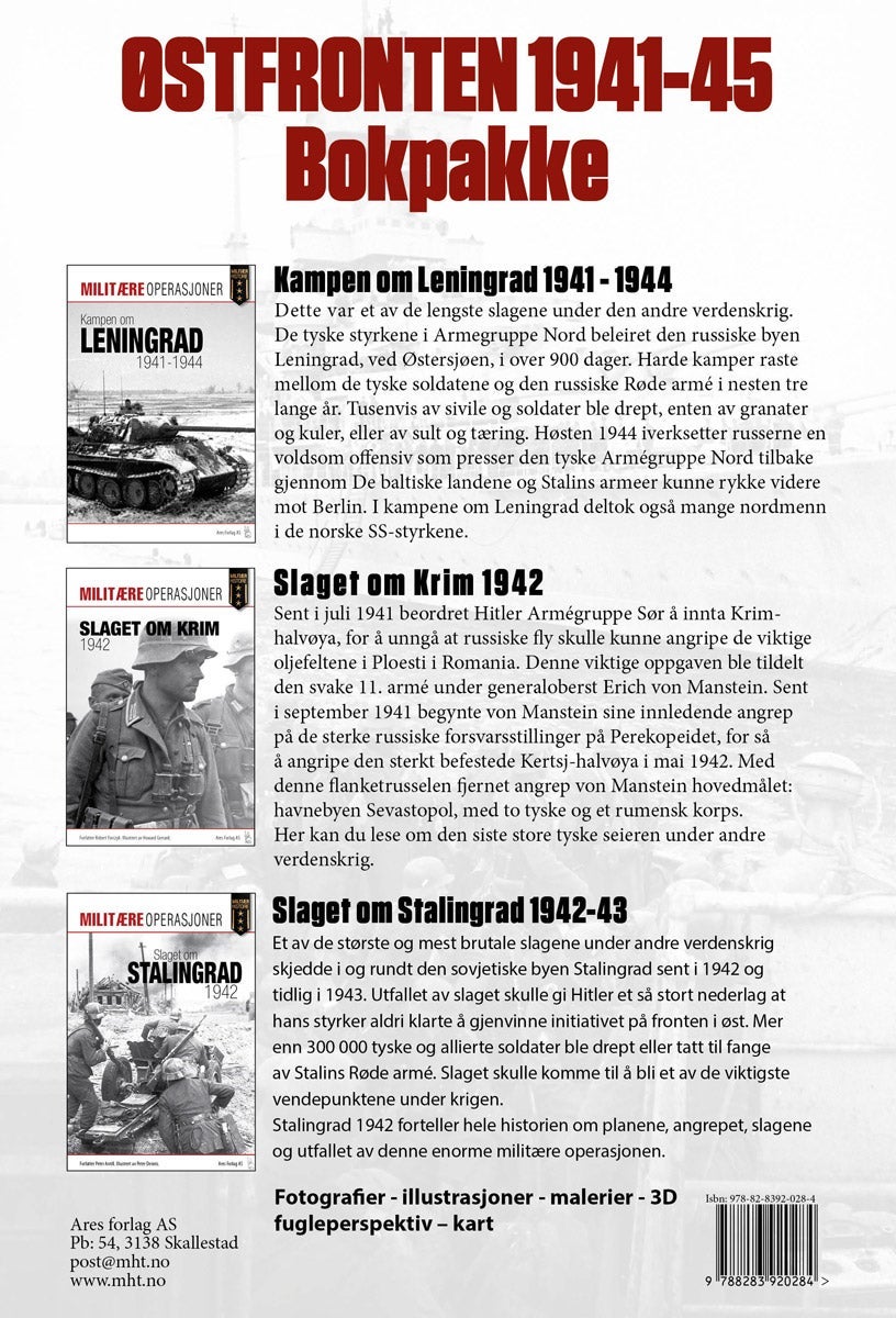 Østfronten 1941-45 - bokpakke